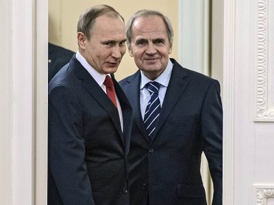 Владимир Путин и Валерий Зорькин. Источник - kommersant.ru