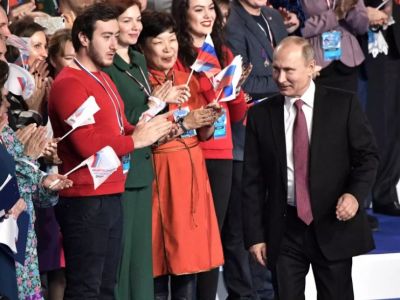 В. Путин на форуме действий ОНФ, 19.12.17. Фото: kremlin.ru