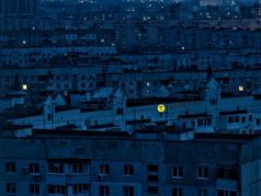 Город без света. Фото: news-kharkov.ru