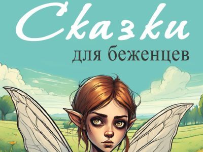 Обложка книги "Сказки для беженцев". К.Кириллова