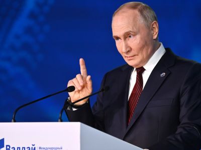 Владимир Путин на заседании клуба "Валдай", 7.11.24. Фото: kremlin.ru